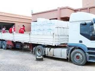 توفير مواد الإغاثة